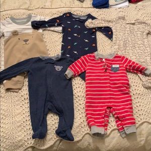 Baby Boy Sleepers/ Playards